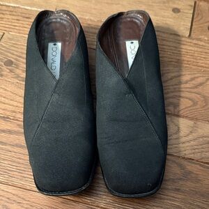 Donald J. Pliner Black Women's Slip Ons